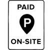 Paid parking on-site 