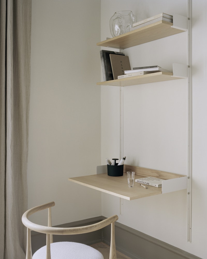 New Works Study Shelf