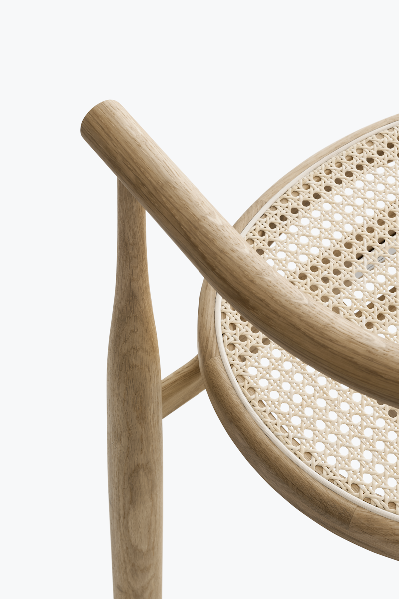 Bukowski Chair w. French Cane
