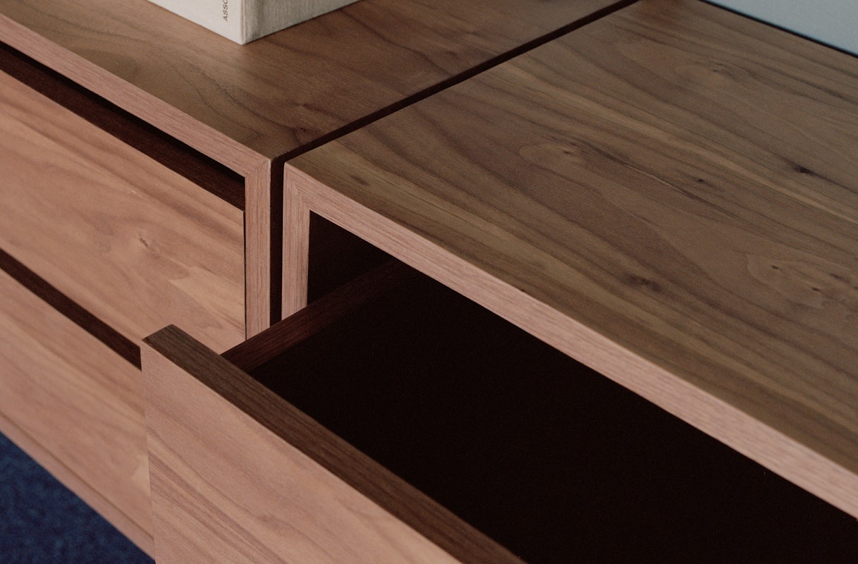 New Works Cabinet Low w. Drawers