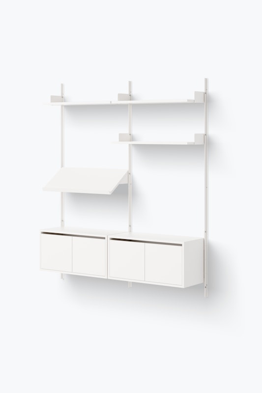 New Works Living Shelf Cabinets Low w. Doors