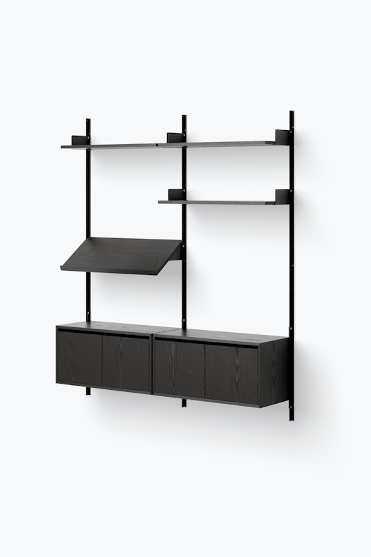 New Works Living Shelf Cabinets Low w. Doors