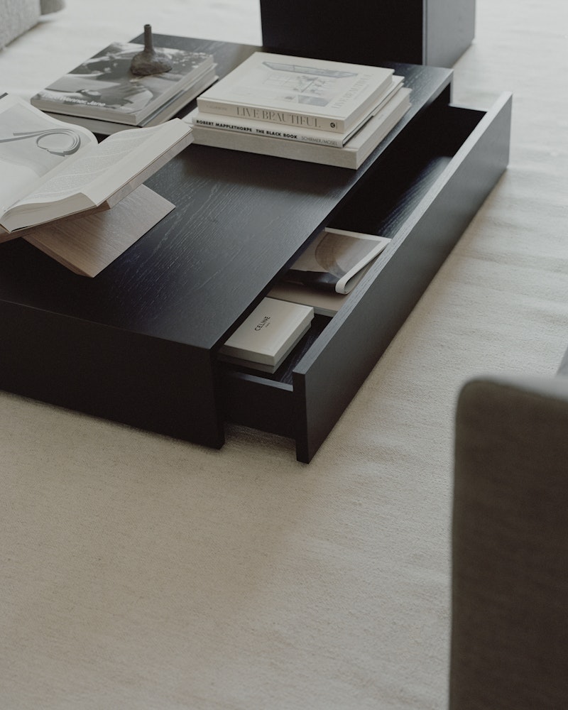 Mass Coffee Table Wide w. Drawer