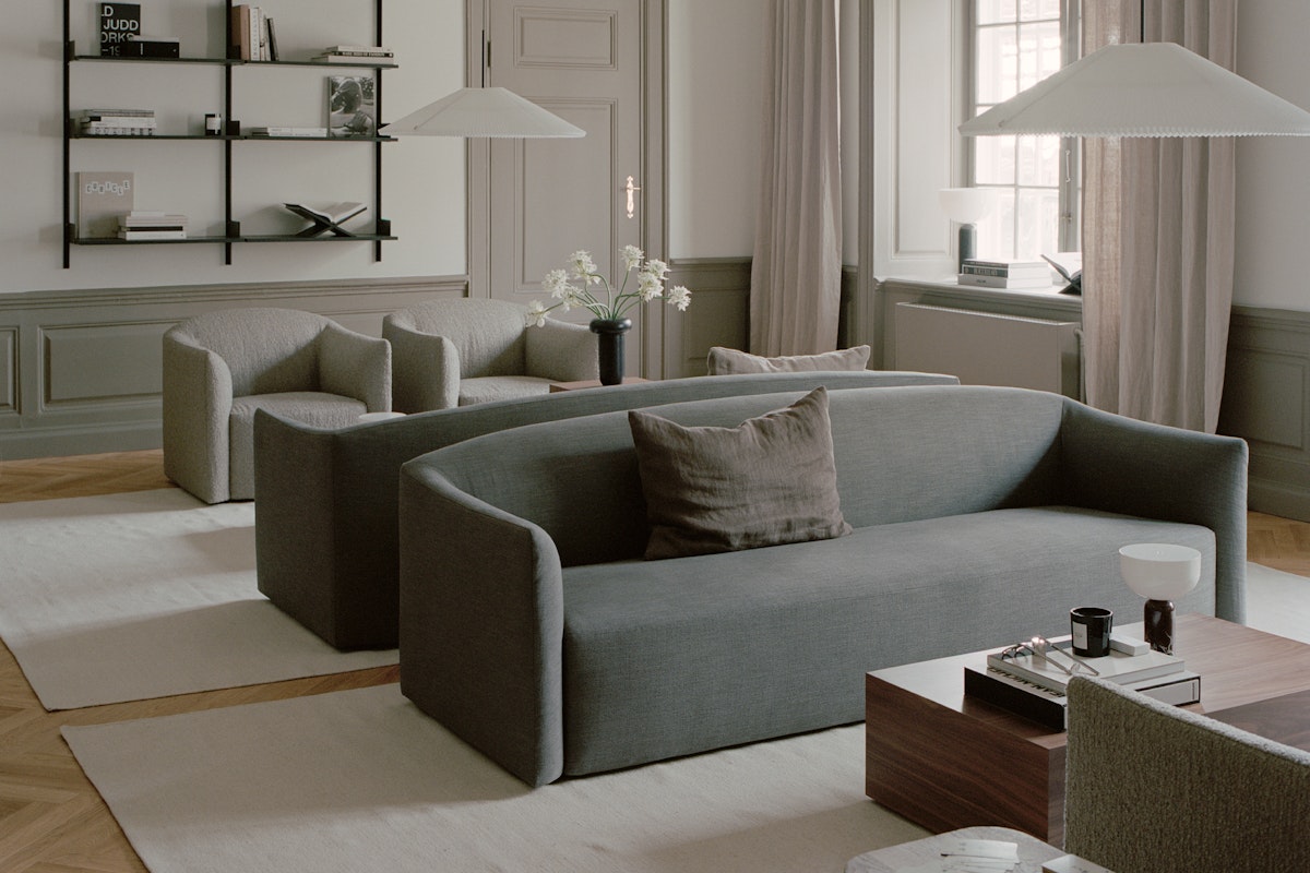 Shore Sofa 3 Seater Extended Base