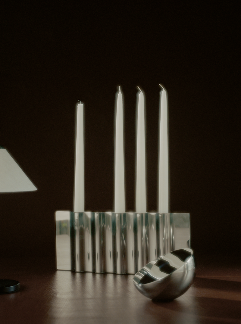 Ripply Candle Holder