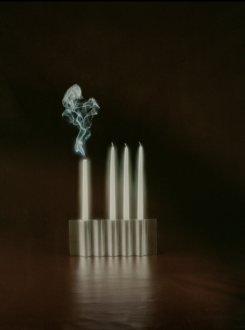 Ripply Candle Holder