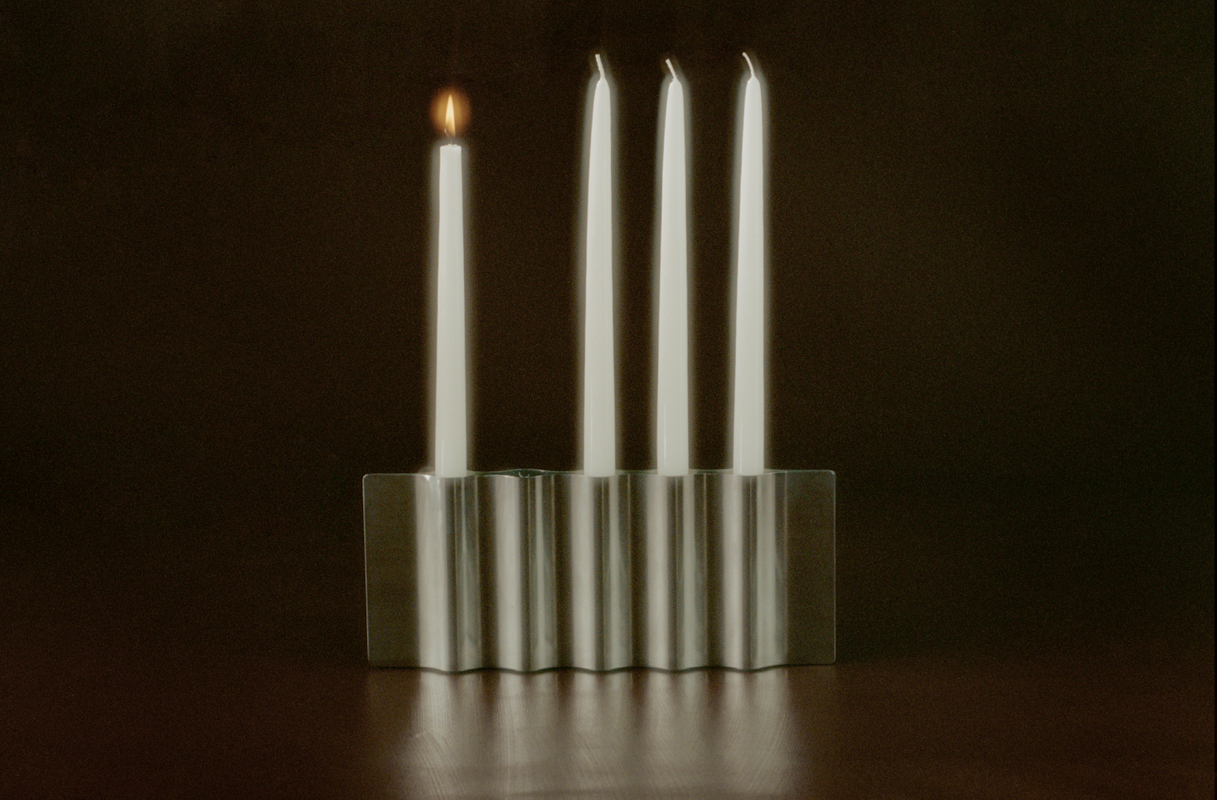 Ripply Candle Holder