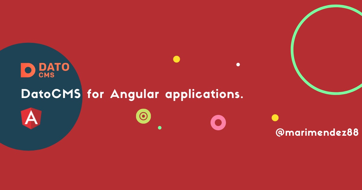 Cover Image for DatoCMS for Angular Applications