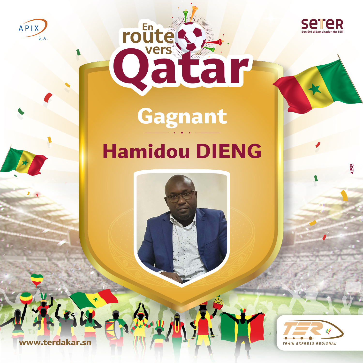 Gagnant Quiz CDM - en route vers le Qatar
