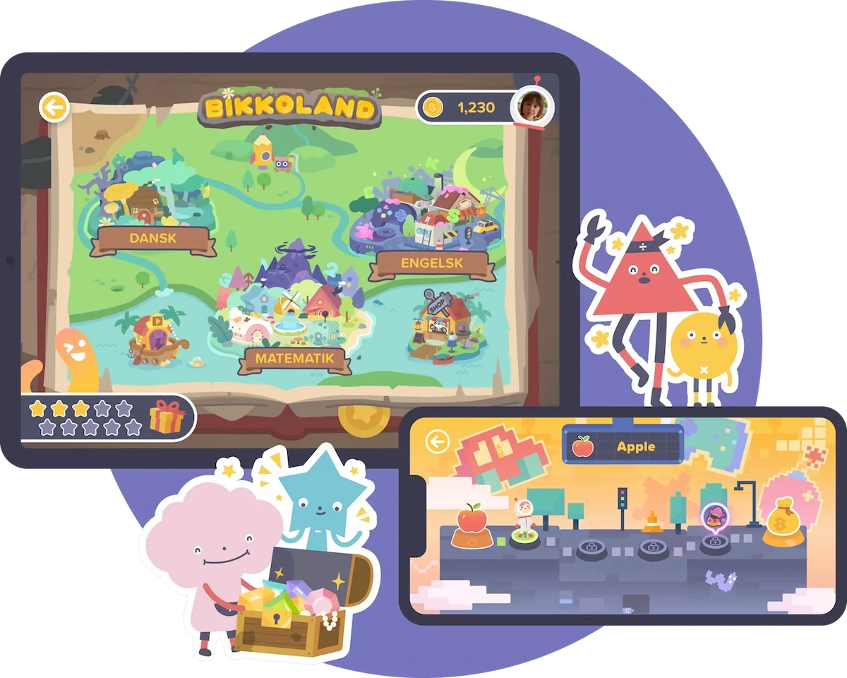 Albert's applications and mascots