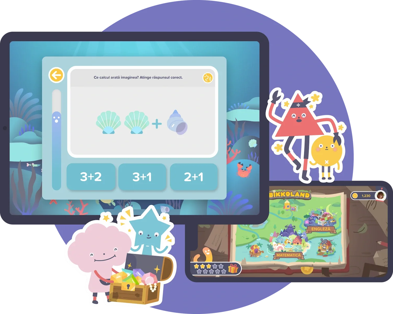 Albert's applications and mascots