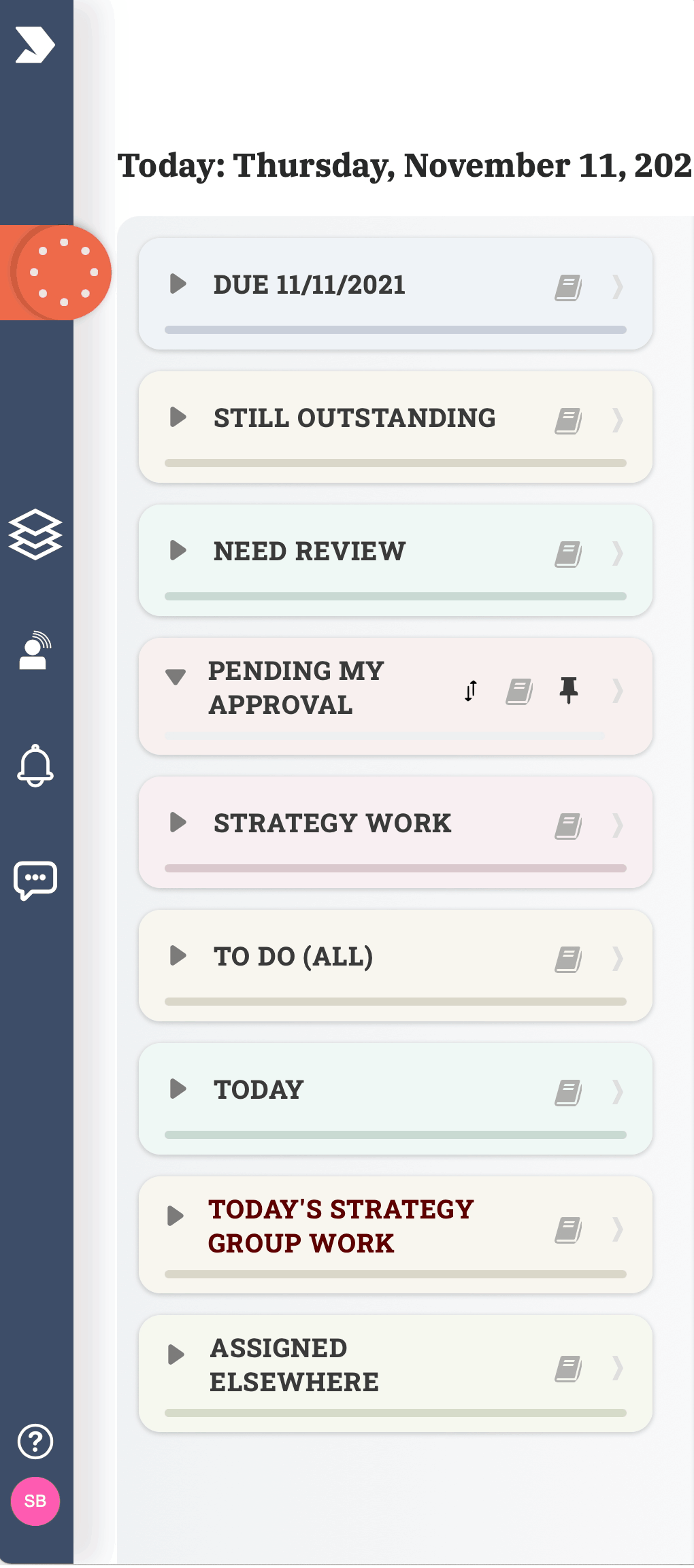 A skeleton mockup graphic of Untasked software