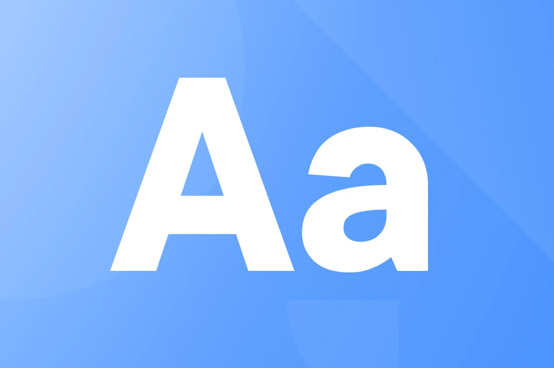 A visualisation of the letter 'A' in the TT Commons typeface.
