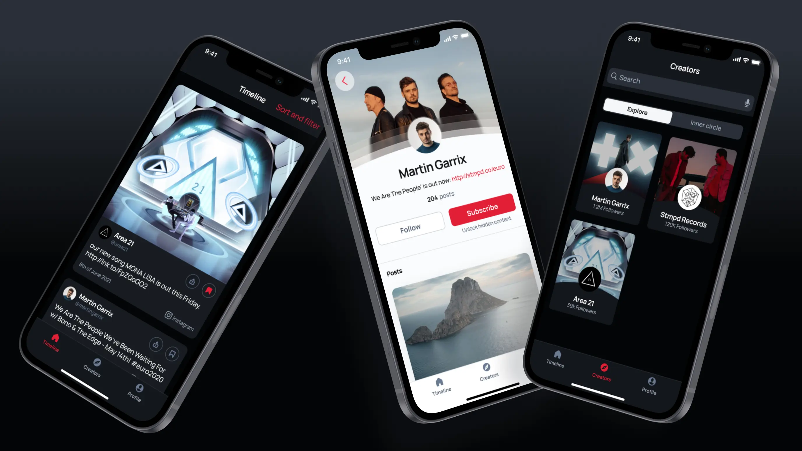 Instantly UI on mobile