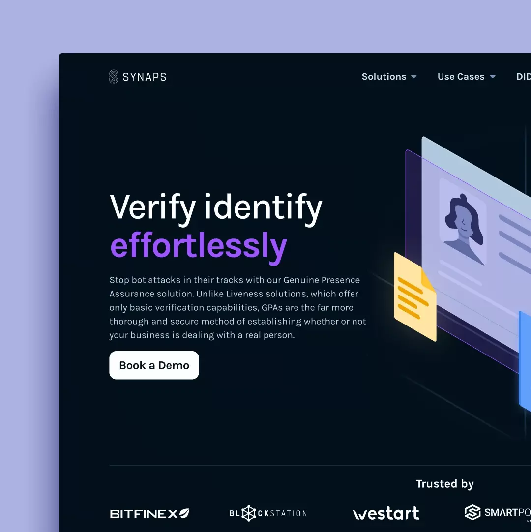 Crypto website example