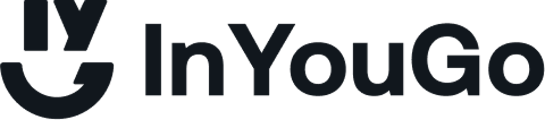 InYouGo logo set in a dark monochrome color