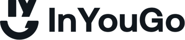 InYouGo logo set in a dark monochrome color