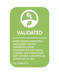 UL2998 | PlasmaPURE 600 Series