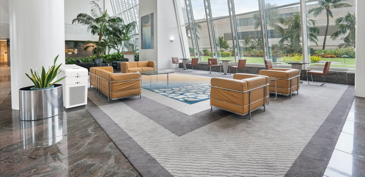 Clean indoor air for hotels