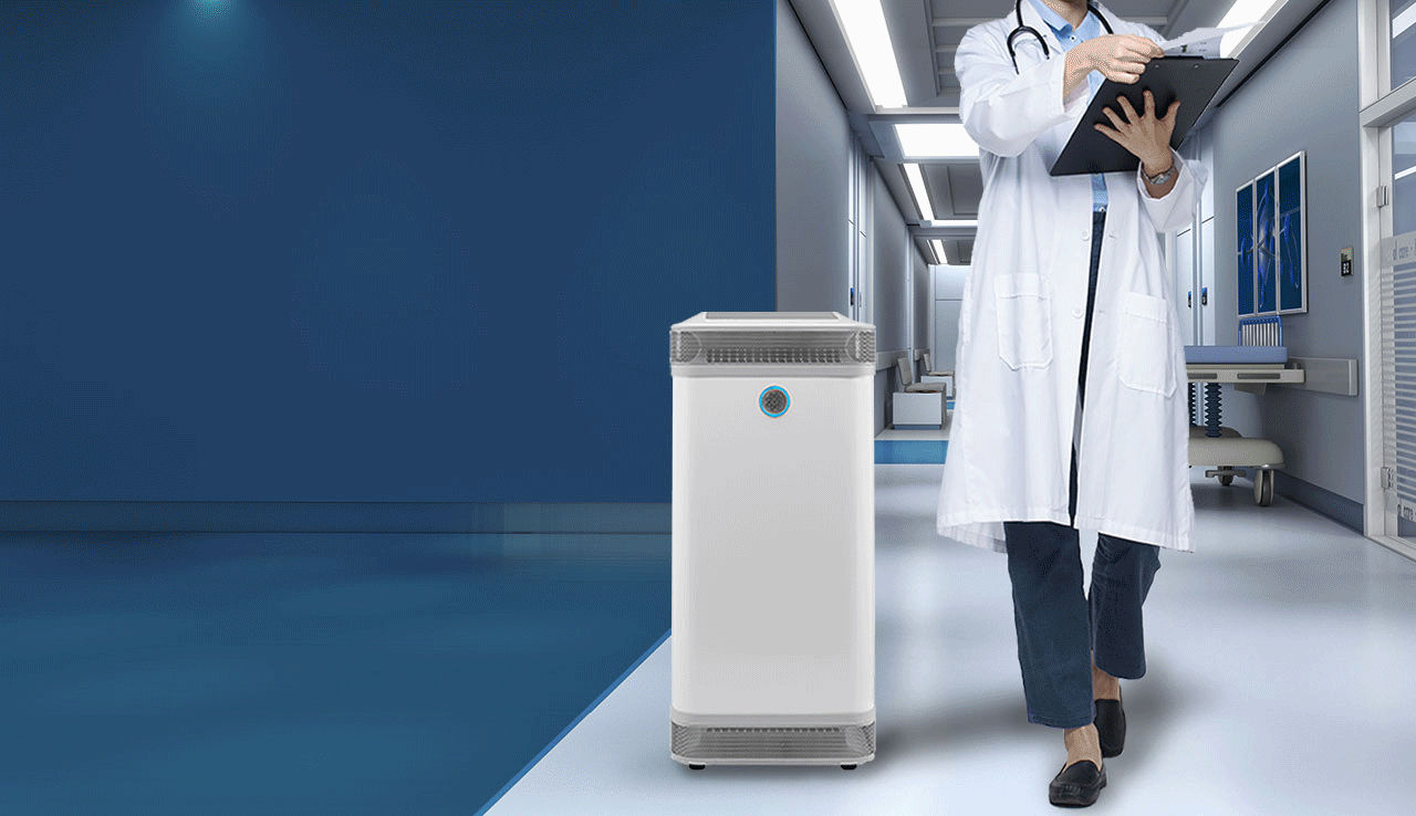 The Defend 400 provides medical grade air disinfection for any environment.