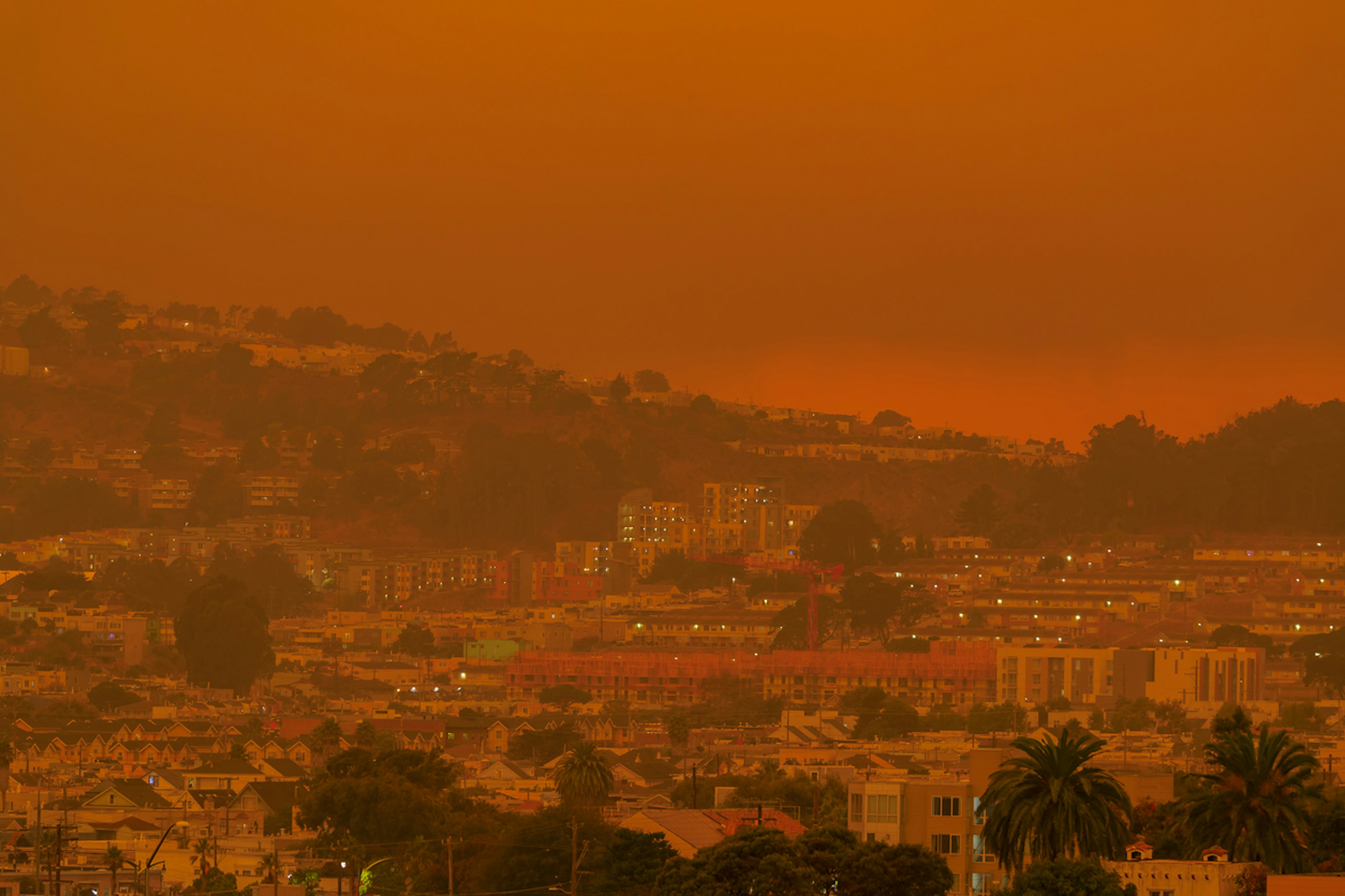 Wildfire smoke