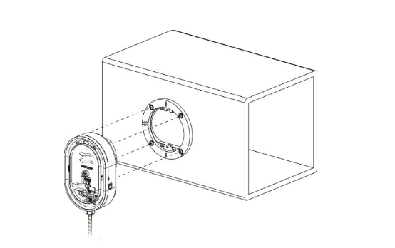 Figure 4 Secure the RapidPURE chassis to the mounting plate