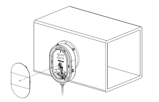 Figure 5 Install the front cover of the RapidPURE