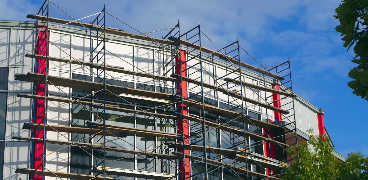 Hospital under construction