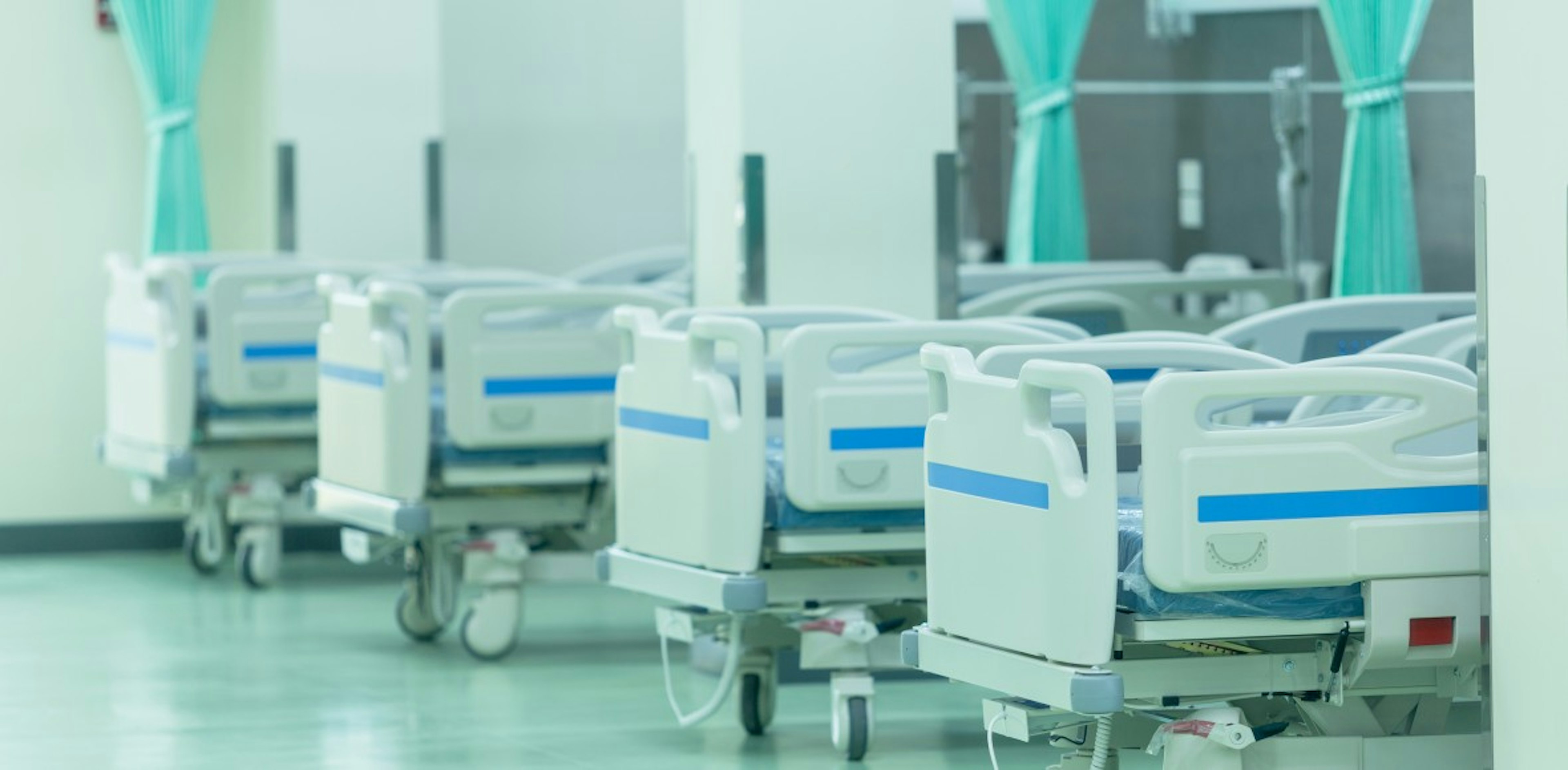 Empty Patient Beds