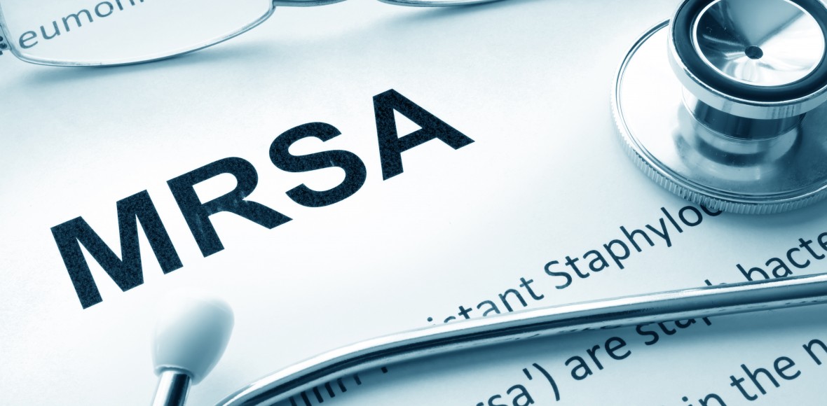 MRSA Warning Image