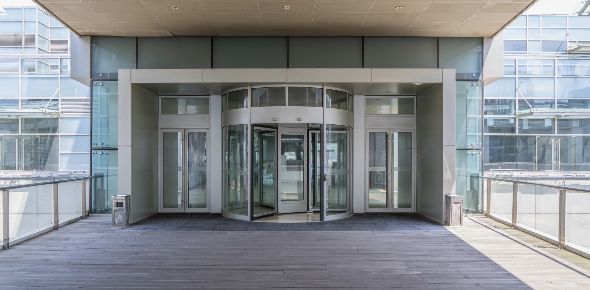 hospital entrance