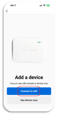 NanoDetect - Select the Device + Wifi