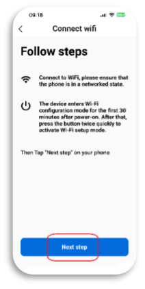 NanoDetect - Wifi Steps