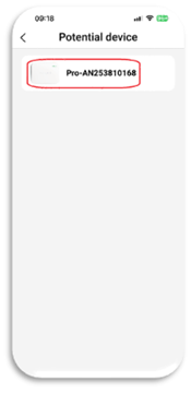 NanoDetect - Select your sensor