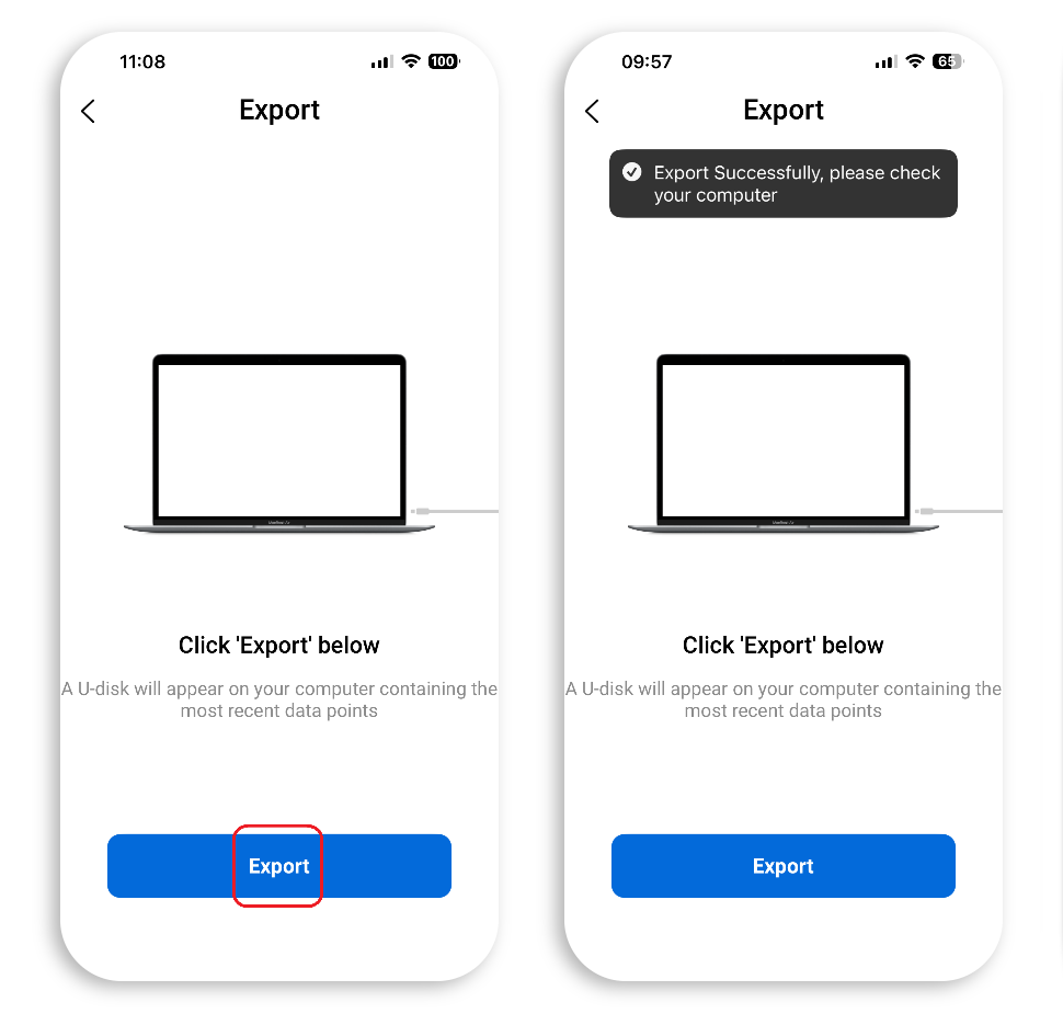 Export Process 2 NanoDetect PRO