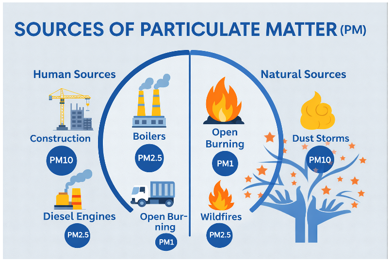 Sources of Particulate Matter Sources of Particulate Matter