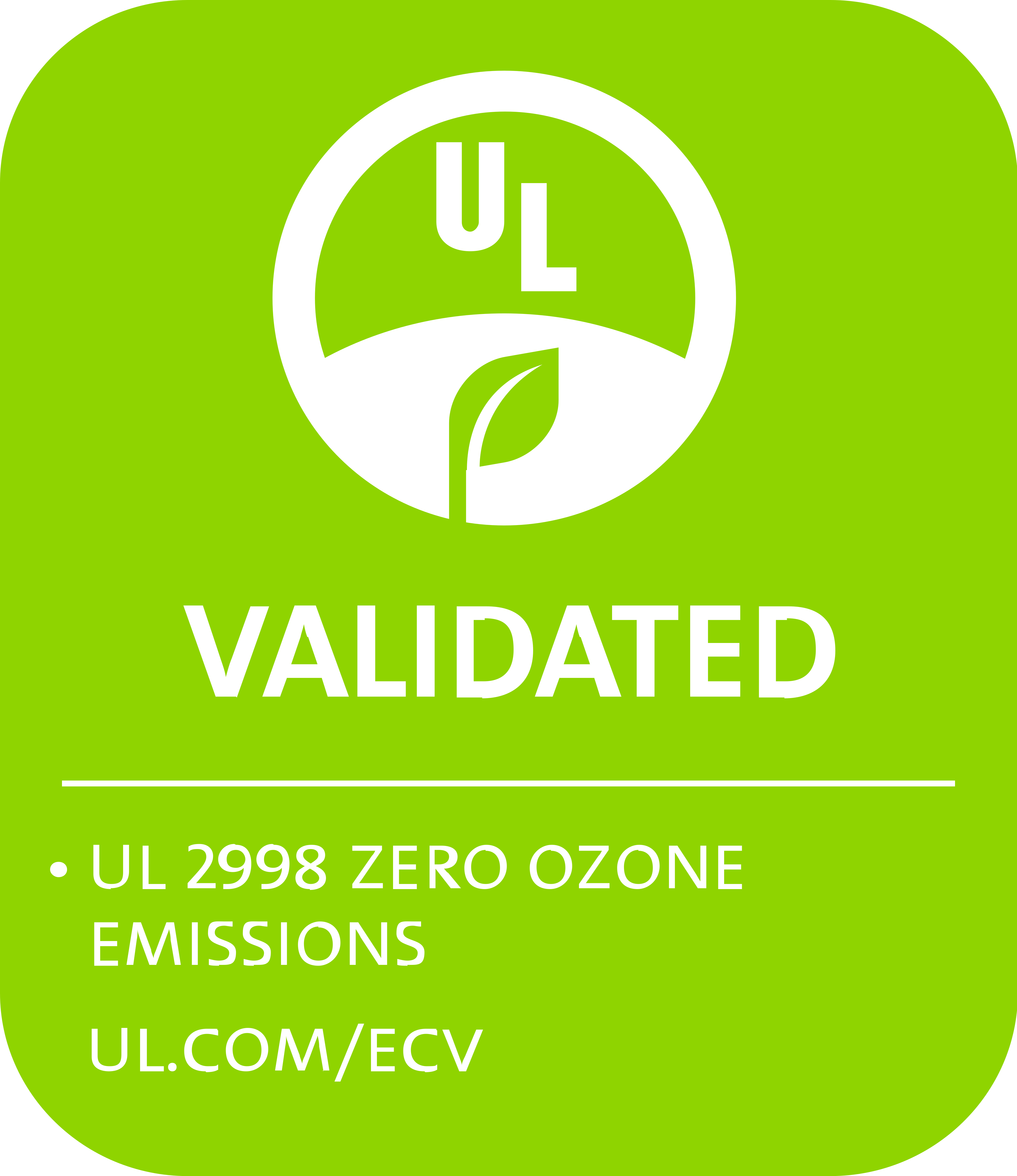 UL 2998 Validated