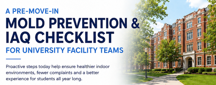 Mold and IAQ Checklist for University Facility Teams Mold and IAQ Checklist for University Facility Teams