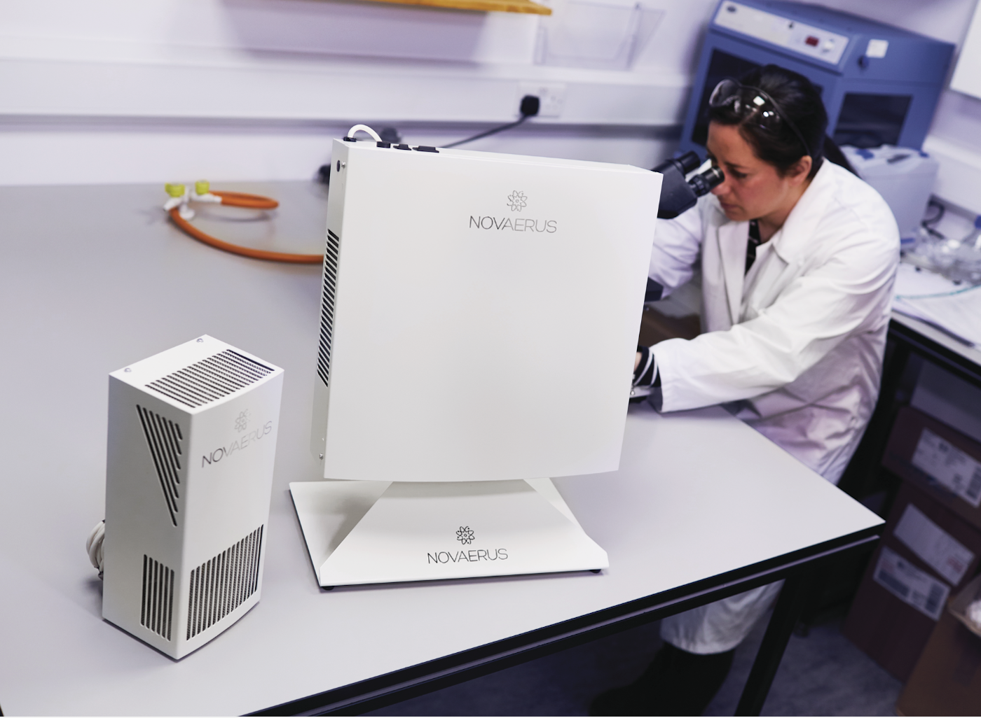 Novaerus Lab with portables