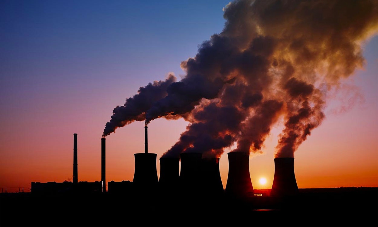 Carbon power plant