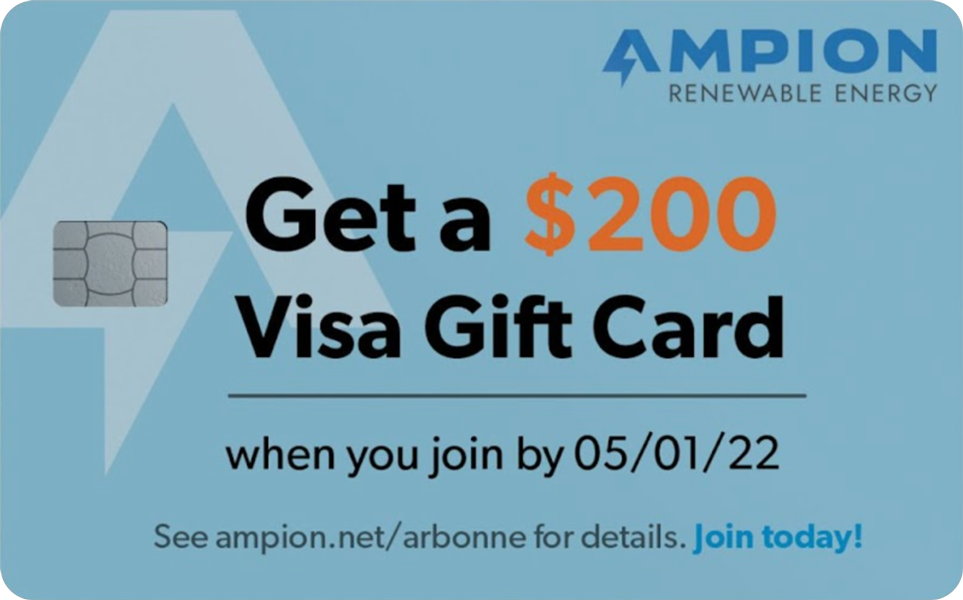 Get a $200 Visa Gift Card when you join by 05/0122