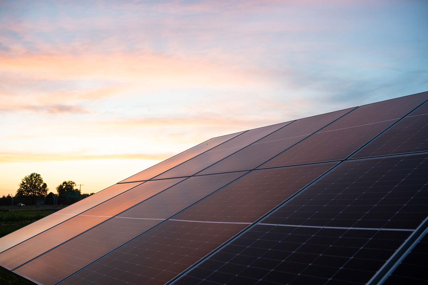 sunset-solar-panels