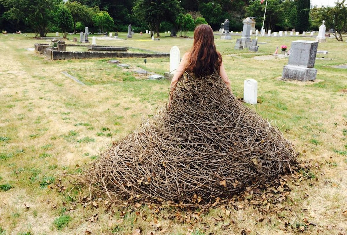 Imaginative eco artist highlights the entangled relationship between ...