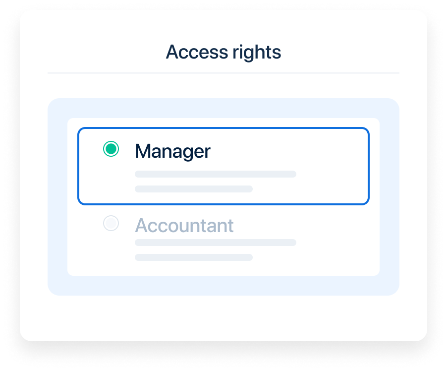 A comprehensive manager portal