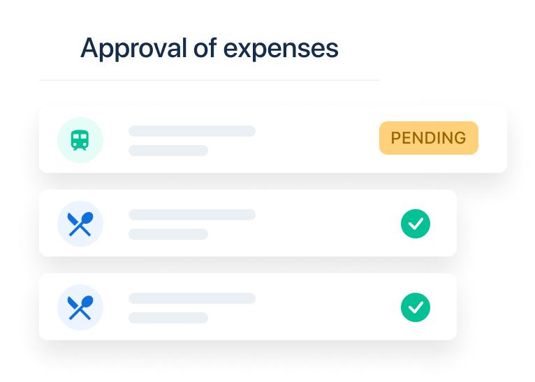 approval of expenses by managers