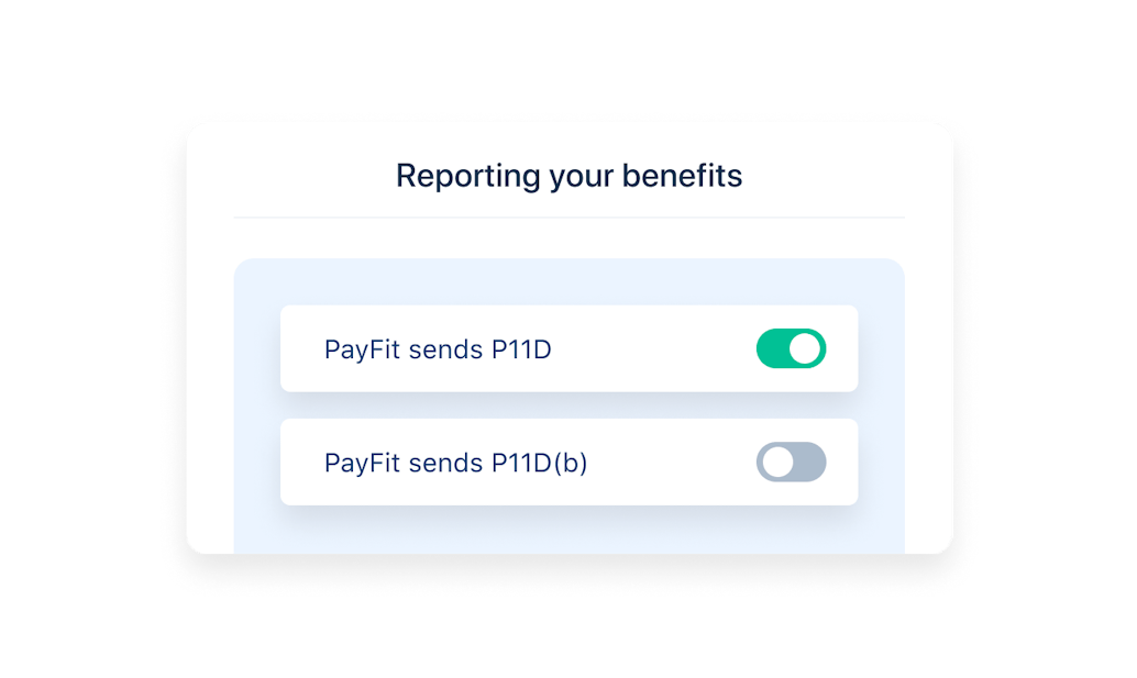 P11D screenshot from Payfit