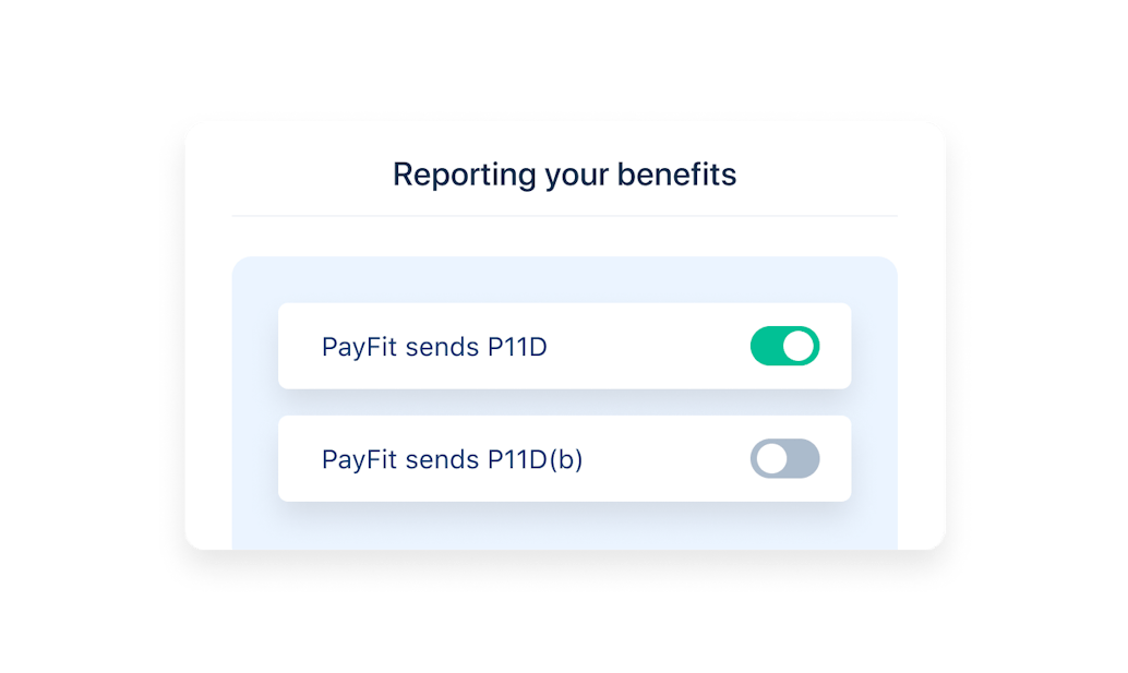P11D screenshot from Payfit