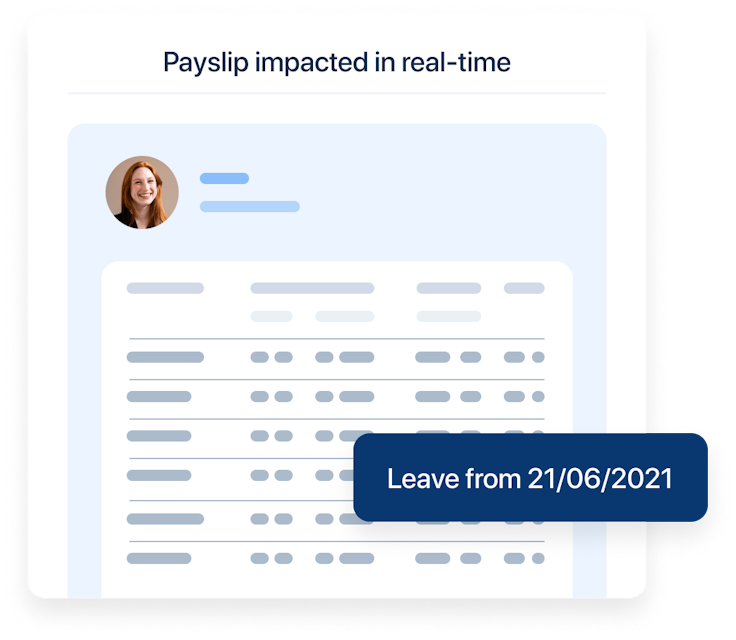 Payslips updated in real-time