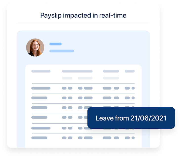 Leave management with realtime impact on payroll PayFit
