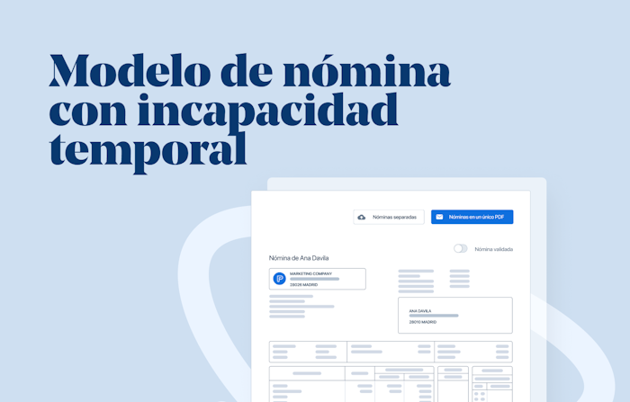 Modelo de nómina con IT